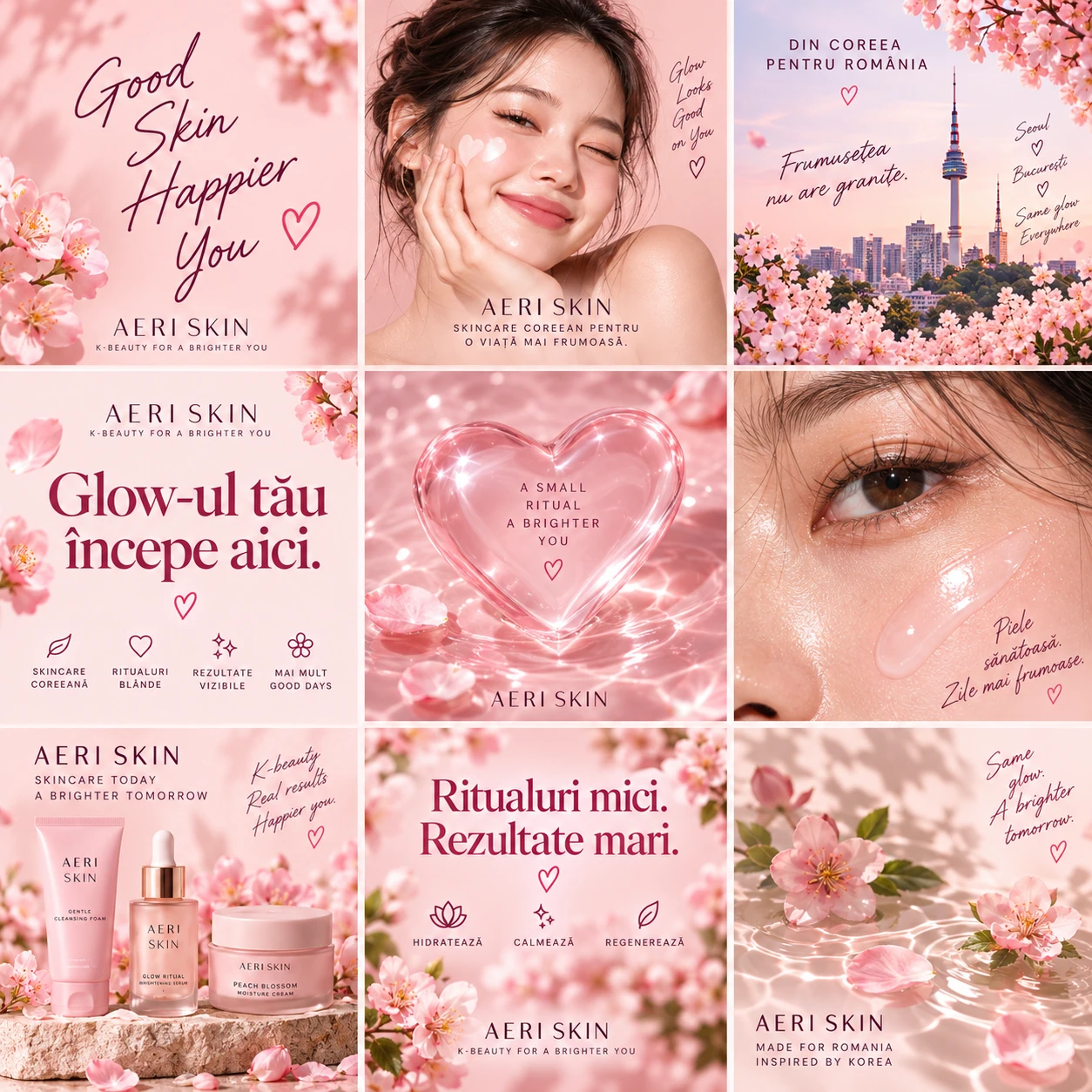AERI SKIN · Digital ads / PPC 004 · Universul de brand
