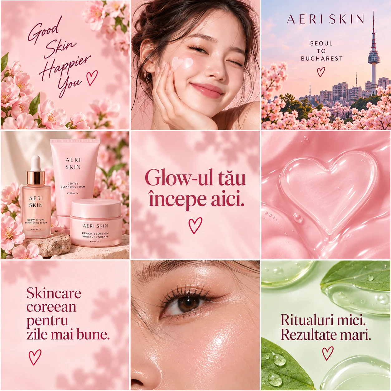 AERI SKIN · Digital ads / PPC 005 · Universul de brand