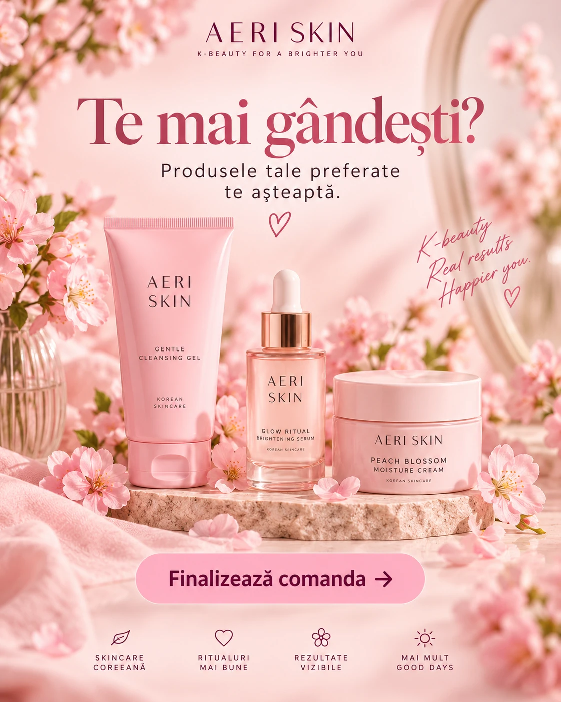 AERI SKIN · Invitația de a continua