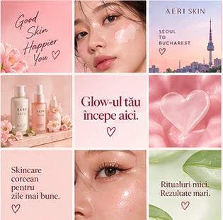 AERI SKIN · Planșe & explorări 012 · Universul de brand