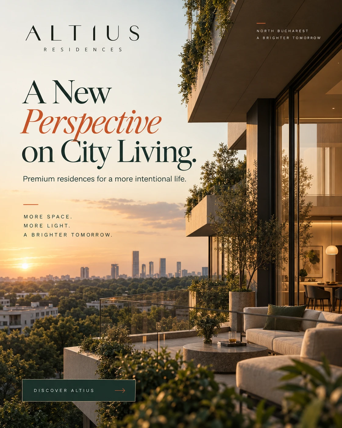 ALTIUS RESIDENCES · A new perspective on city living