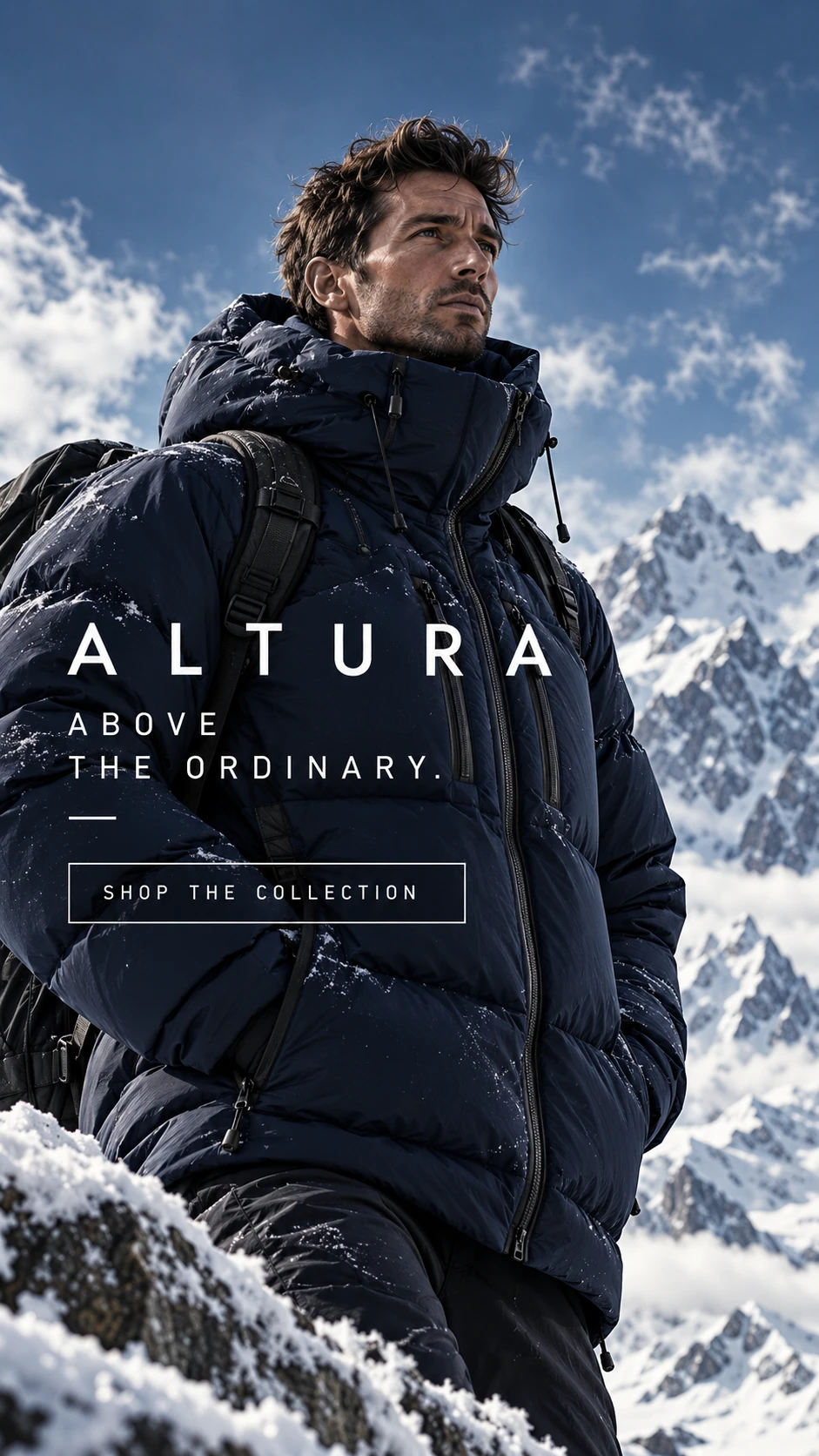 ALTURA · Vertical format · static visual