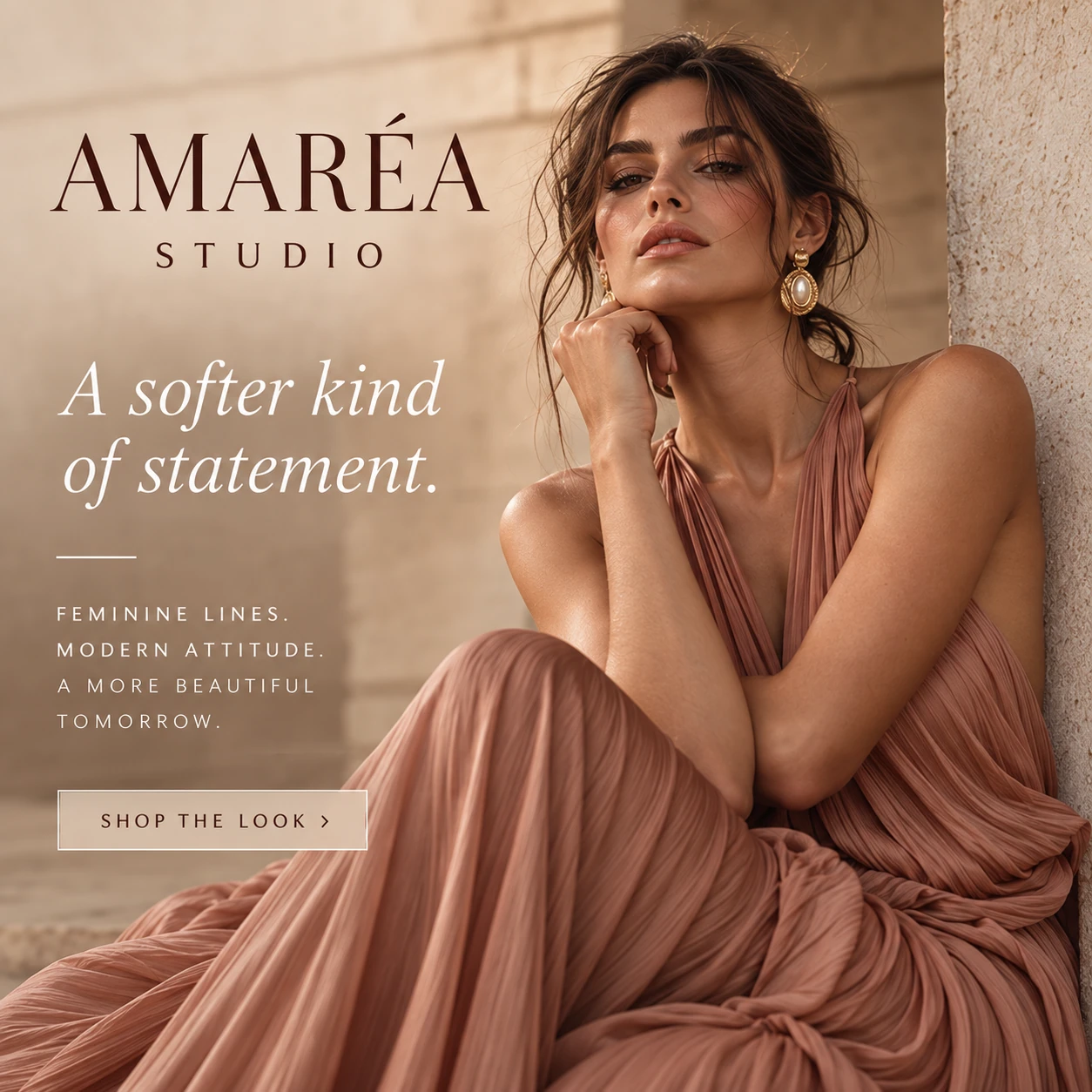 AMARÉA STUDIO · Feed · message and context