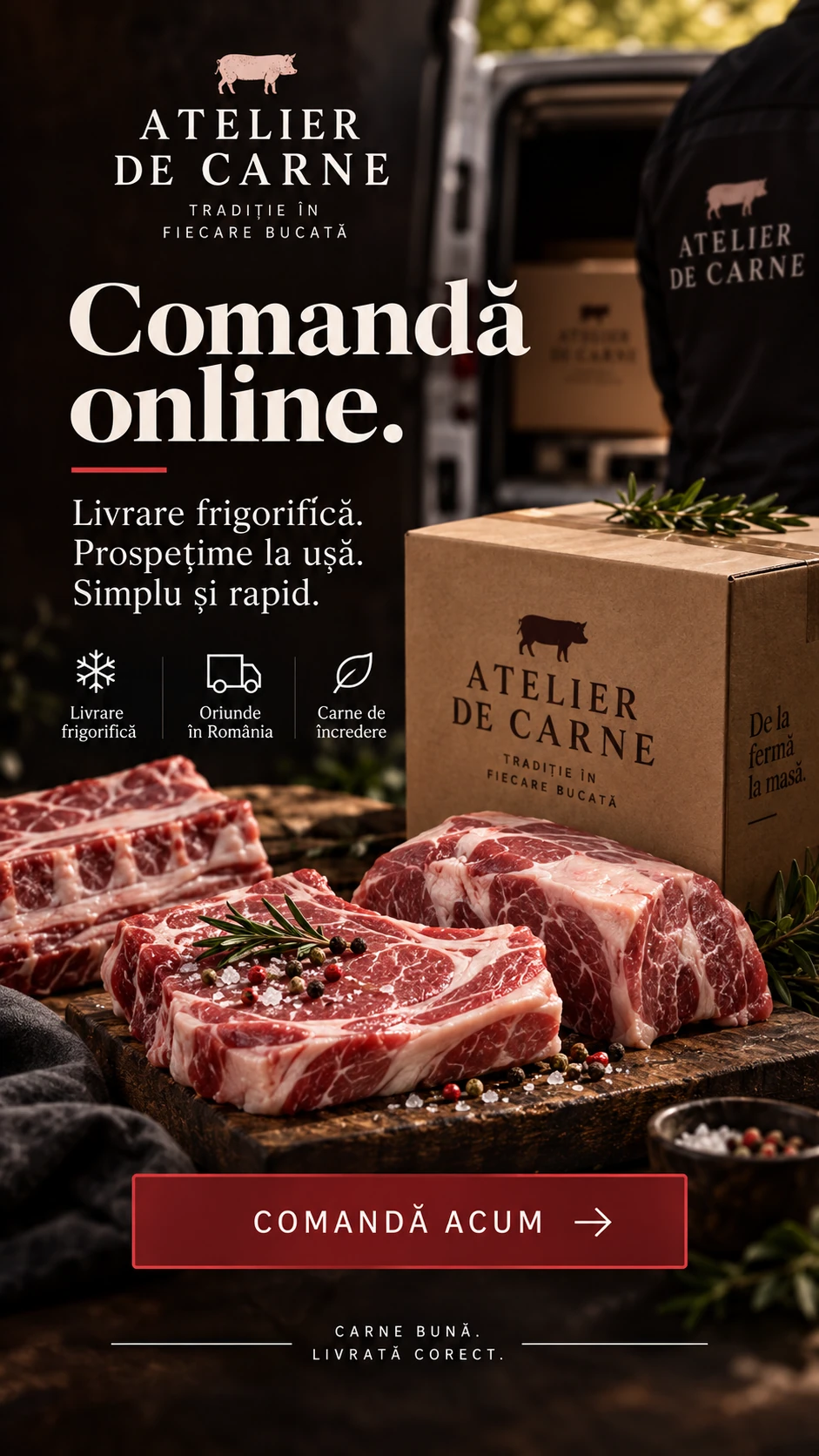 ATELIER DE CARNE · Digital ads / PPC 003 · Selection and eating occasions