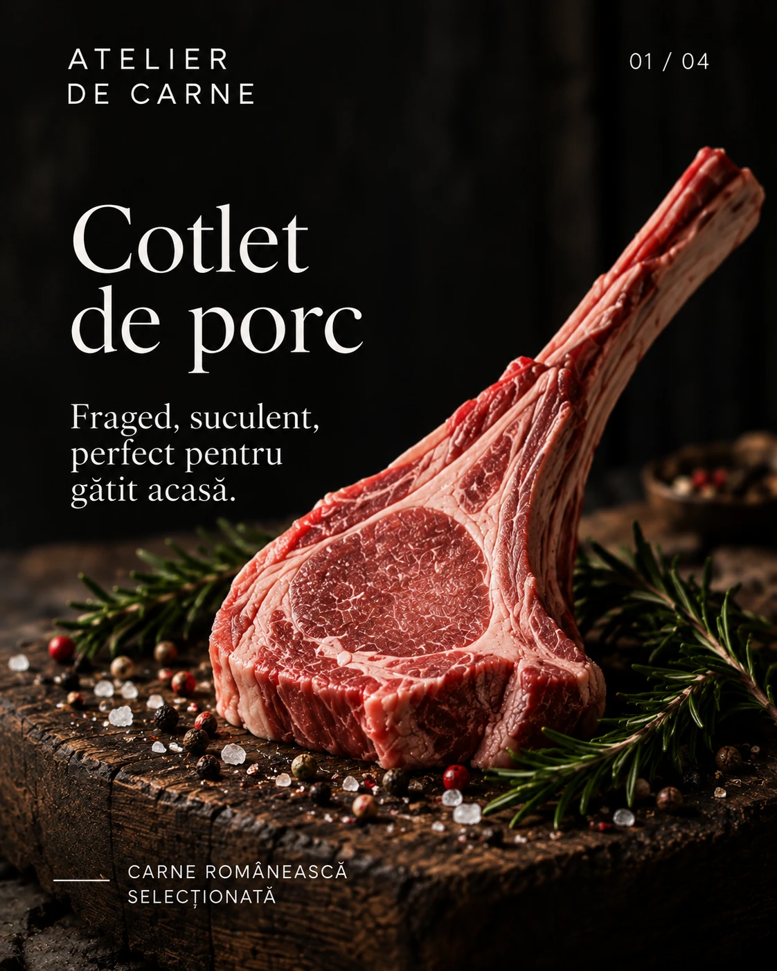 ATELIER DE CARNE · Digital ads / PPC 006 · Selection and eating occasions