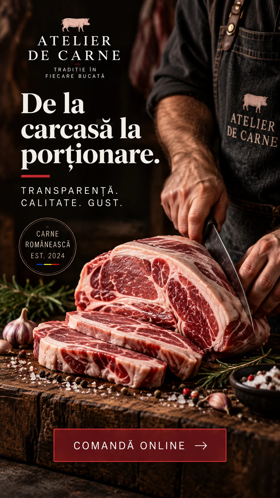 ATELIER DE CARNE · Digital ads / PPC 010 · Selection and eating occasions
