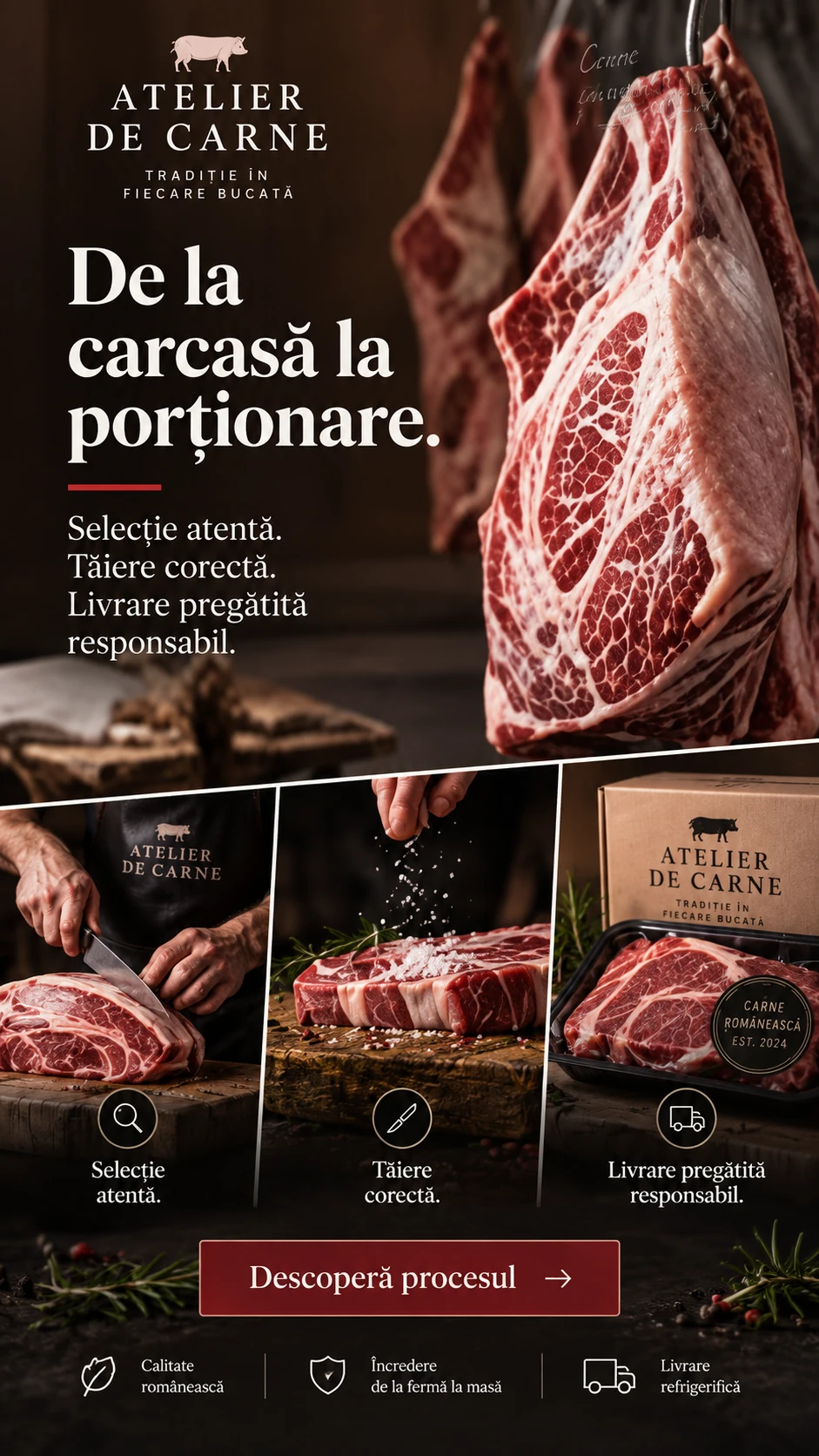 ATELIER DE CARNE · Digital ads / PPC 011 · Selection and eating occasions