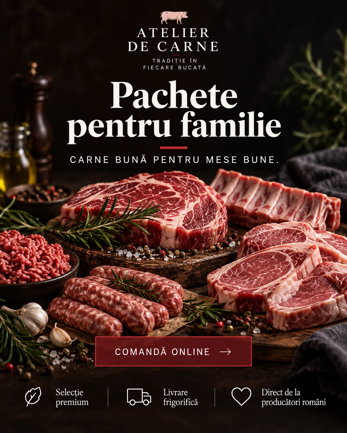 ATELIER DE CARNE · Feed · message and context
