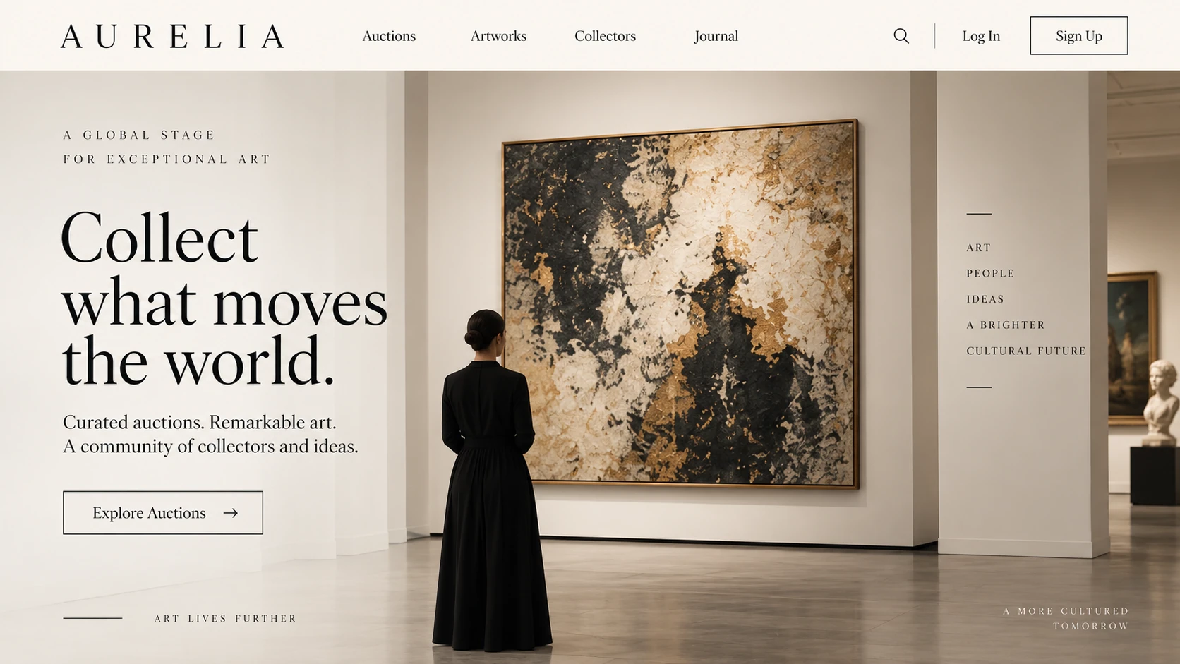 AURELIA · From admiration to participation.