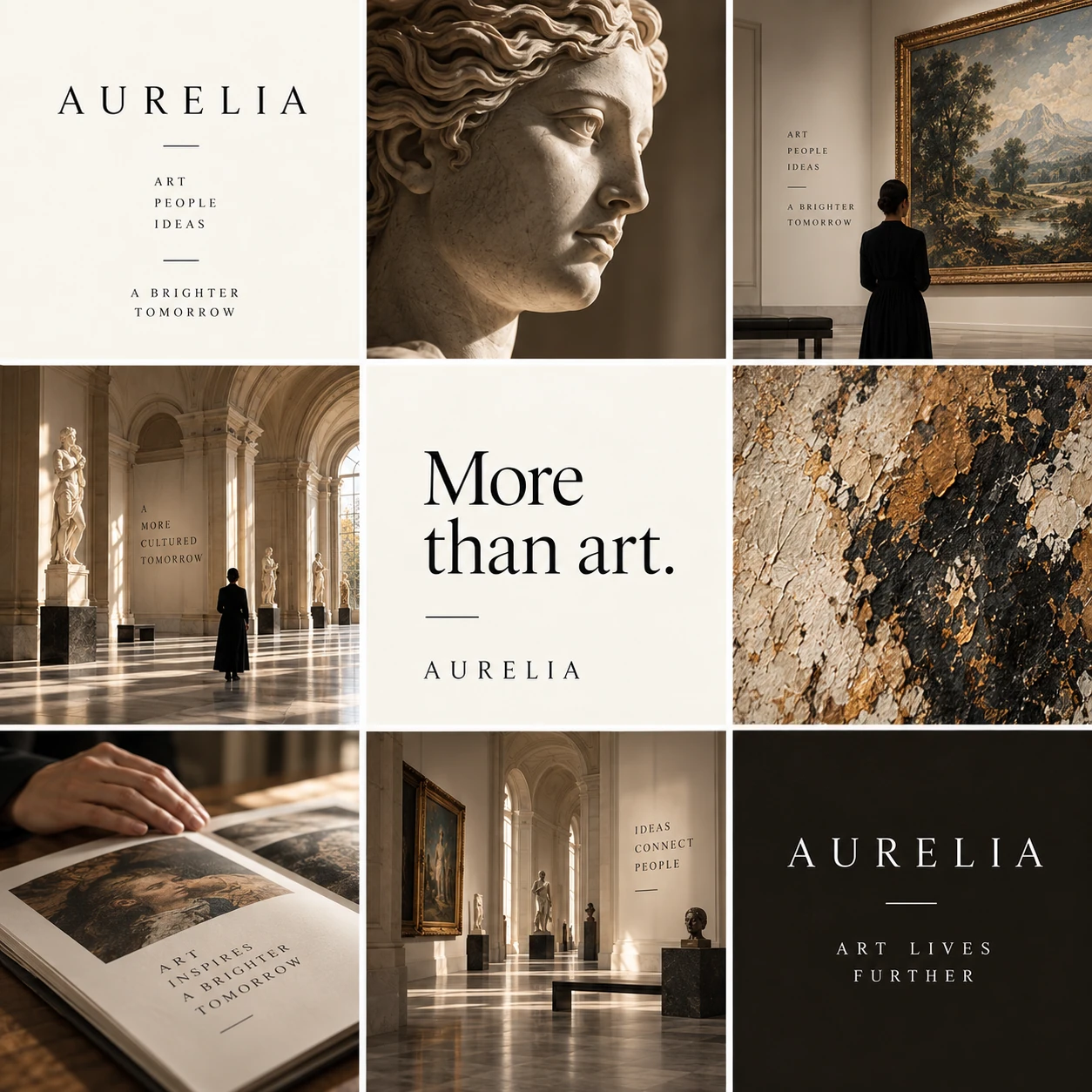 AURELIA · Instagram composition · overview