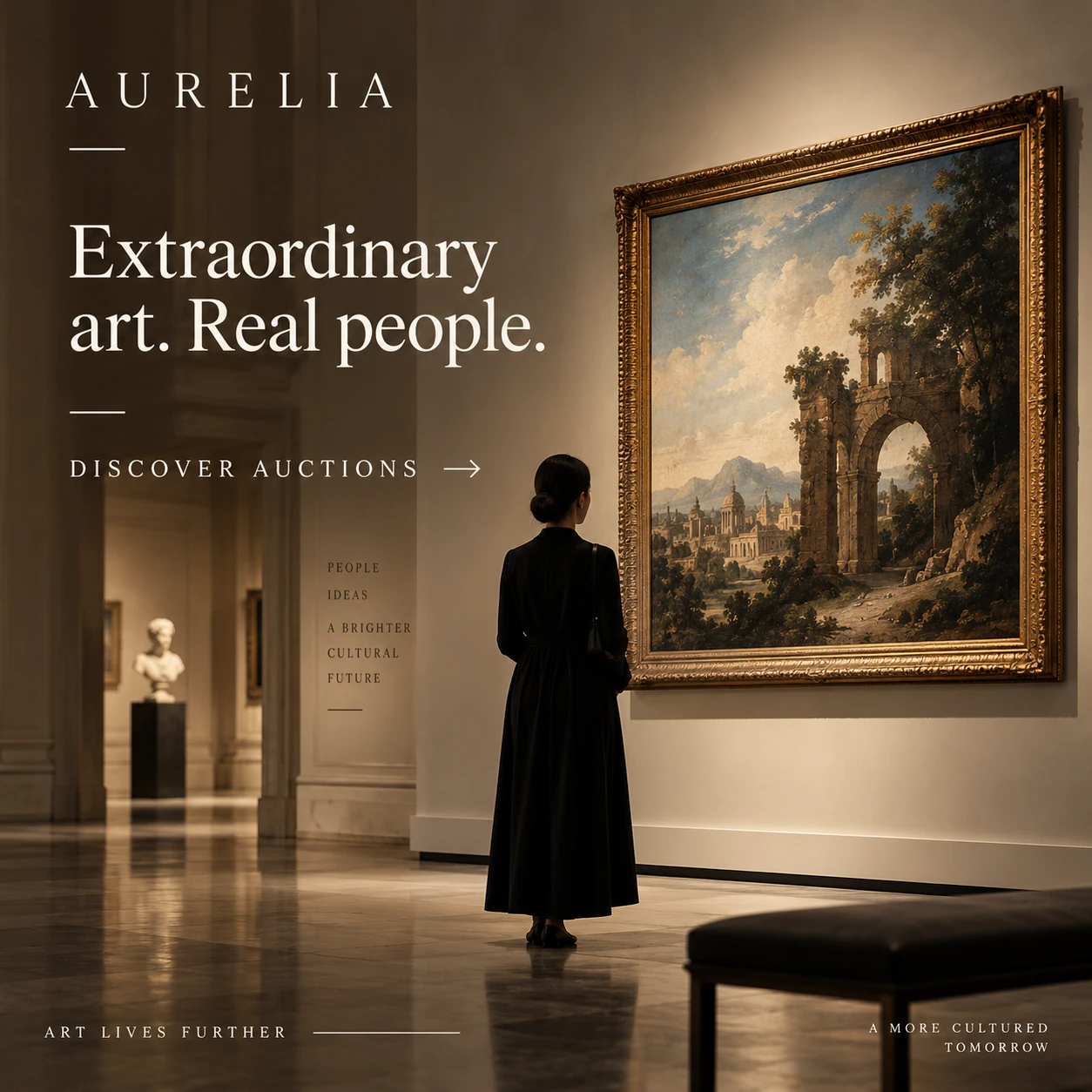 AURELIA · Digital ads / PPC 007 · The brand world