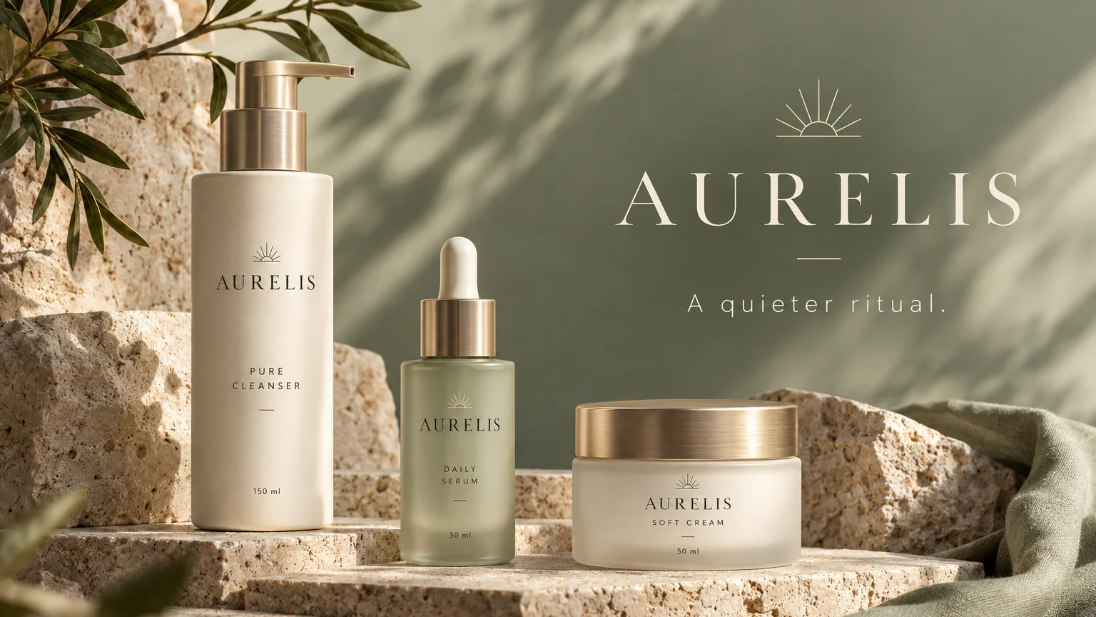 AURELIS · A calmer way to care for your skin.