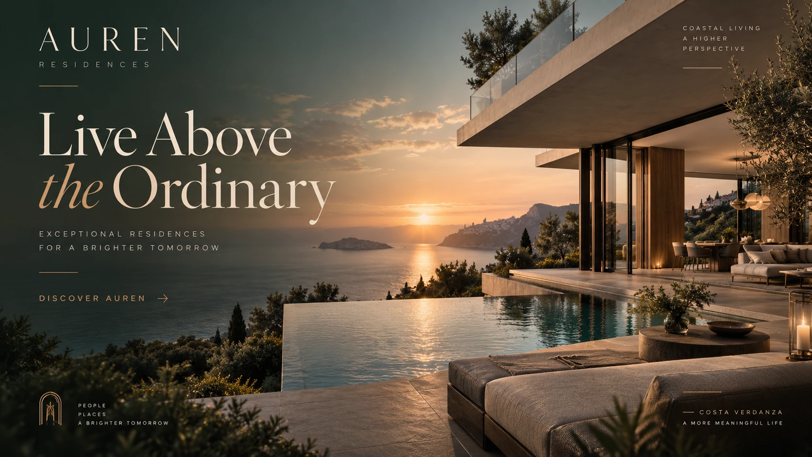 AUREN RESIDENCES · Key visuals 002 · Universul de brand