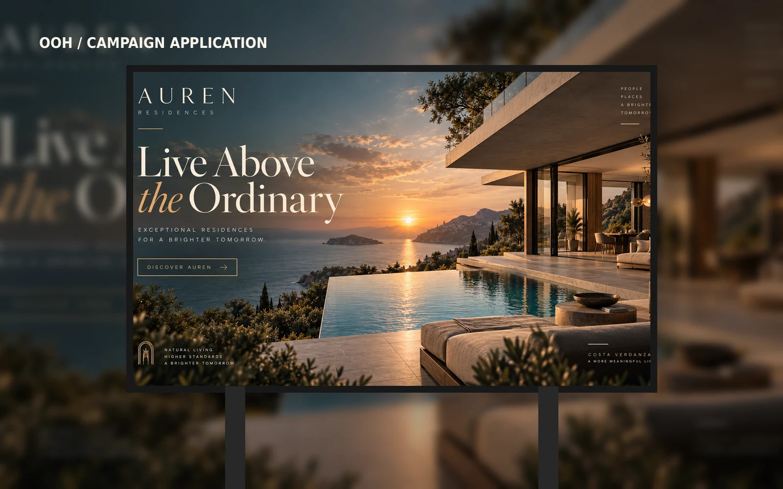 AUREN RESIDENCES · Outdoor · machetă de amplasare