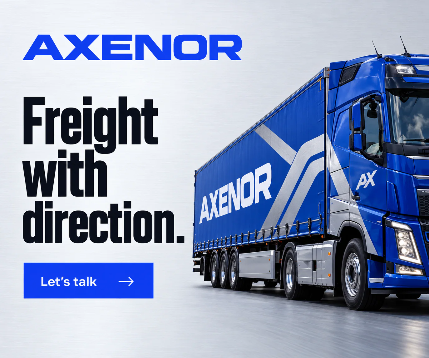 AXENOR · Digital ad · display format