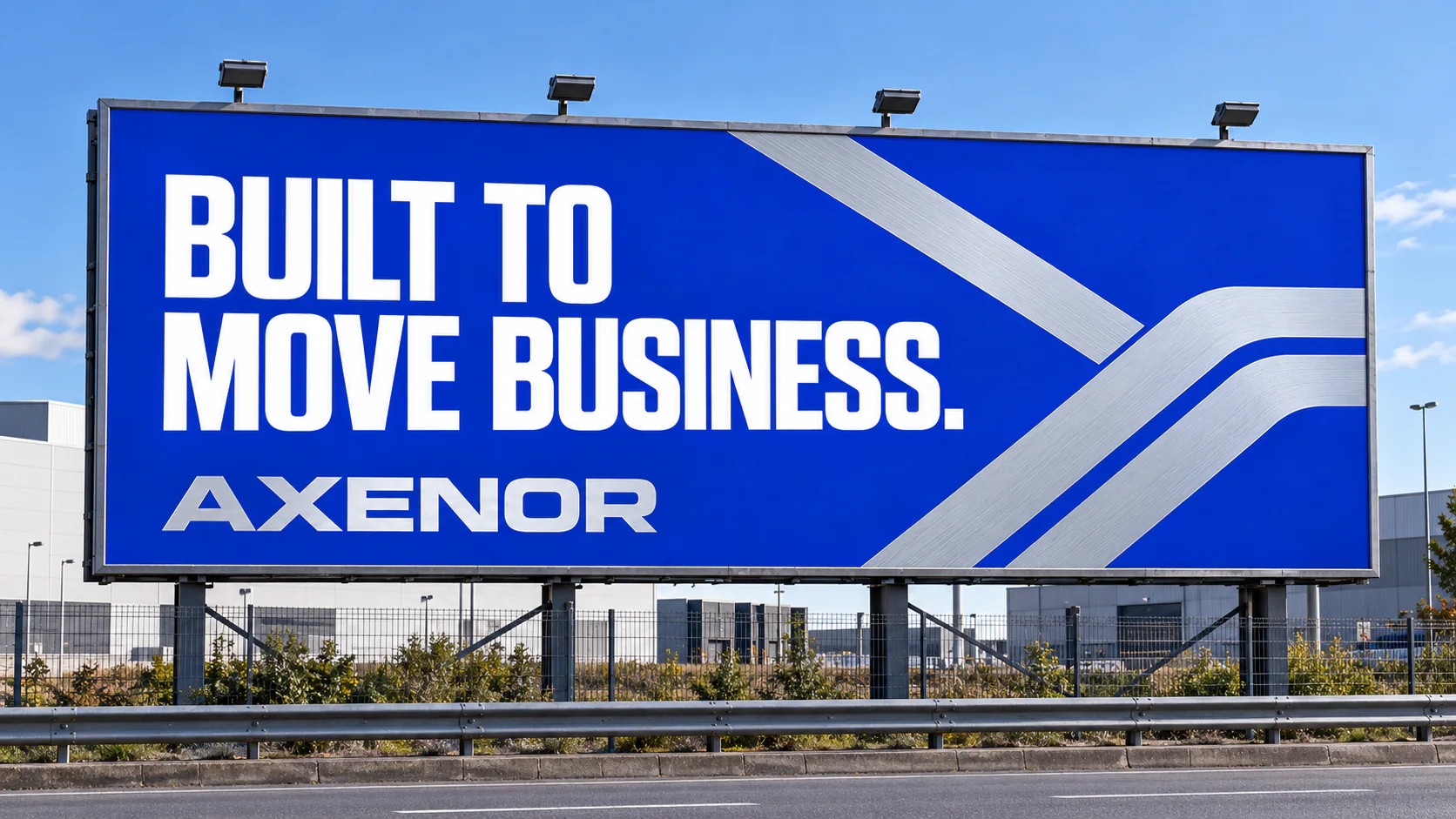 AXENOR · Outdoor · placement mockup