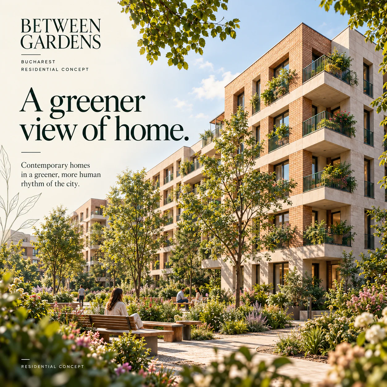 BETWEEN GARDENS · Postarea 3 / 9