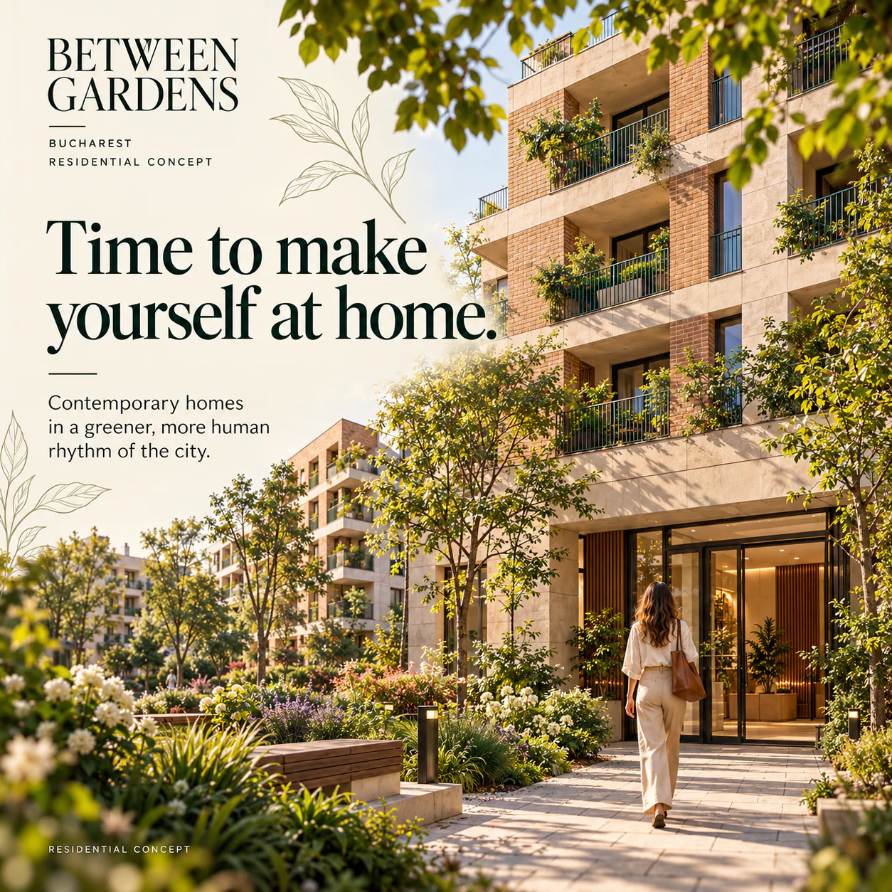 BETWEEN GARDENS · Postarea 6 / 9