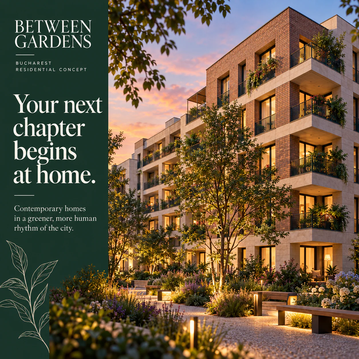 BETWEEN GARDENS · Postarea 9 / 9