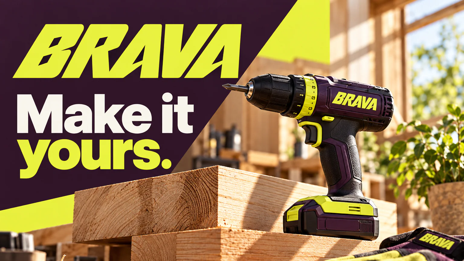 BRAVA · A DIY store that starts with the idea.