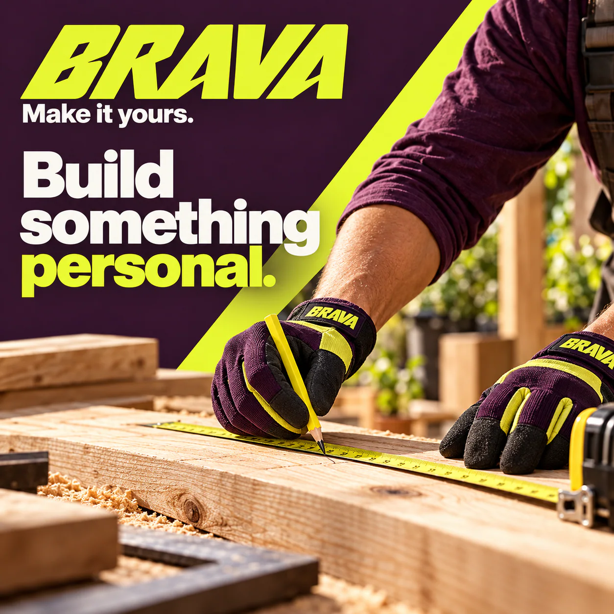 BRAVA · Hands at work