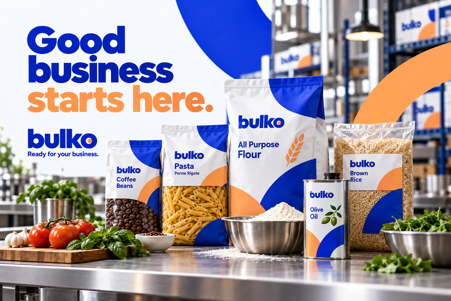BULKO · Identity in use · mockup