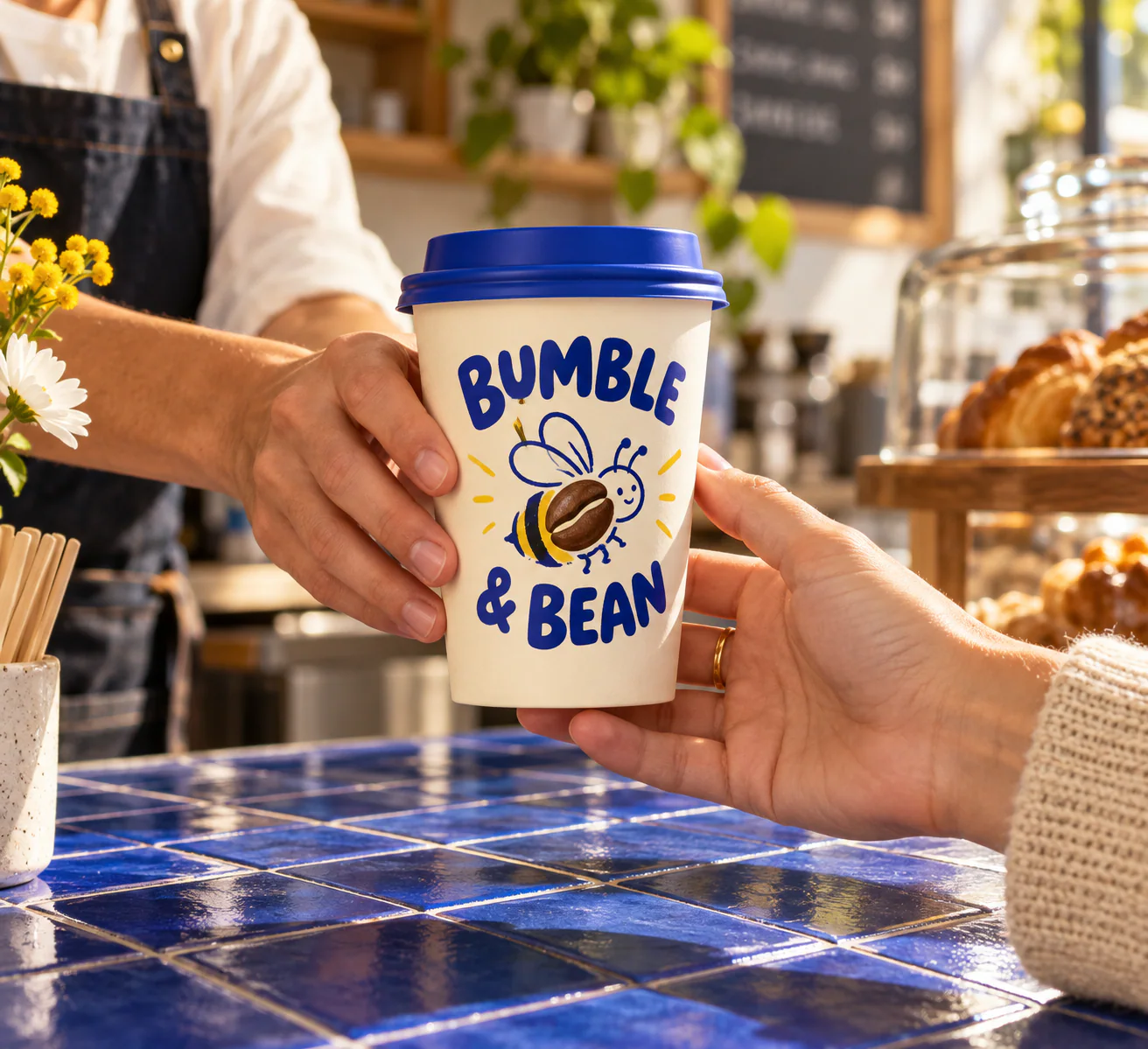 BUMBLE & BEAN · The café moment