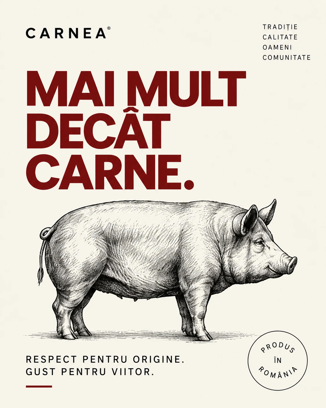 CARNEA · Mai mult decât carne