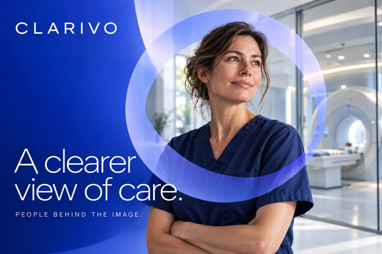 CLARIVO · A clearer view of care.