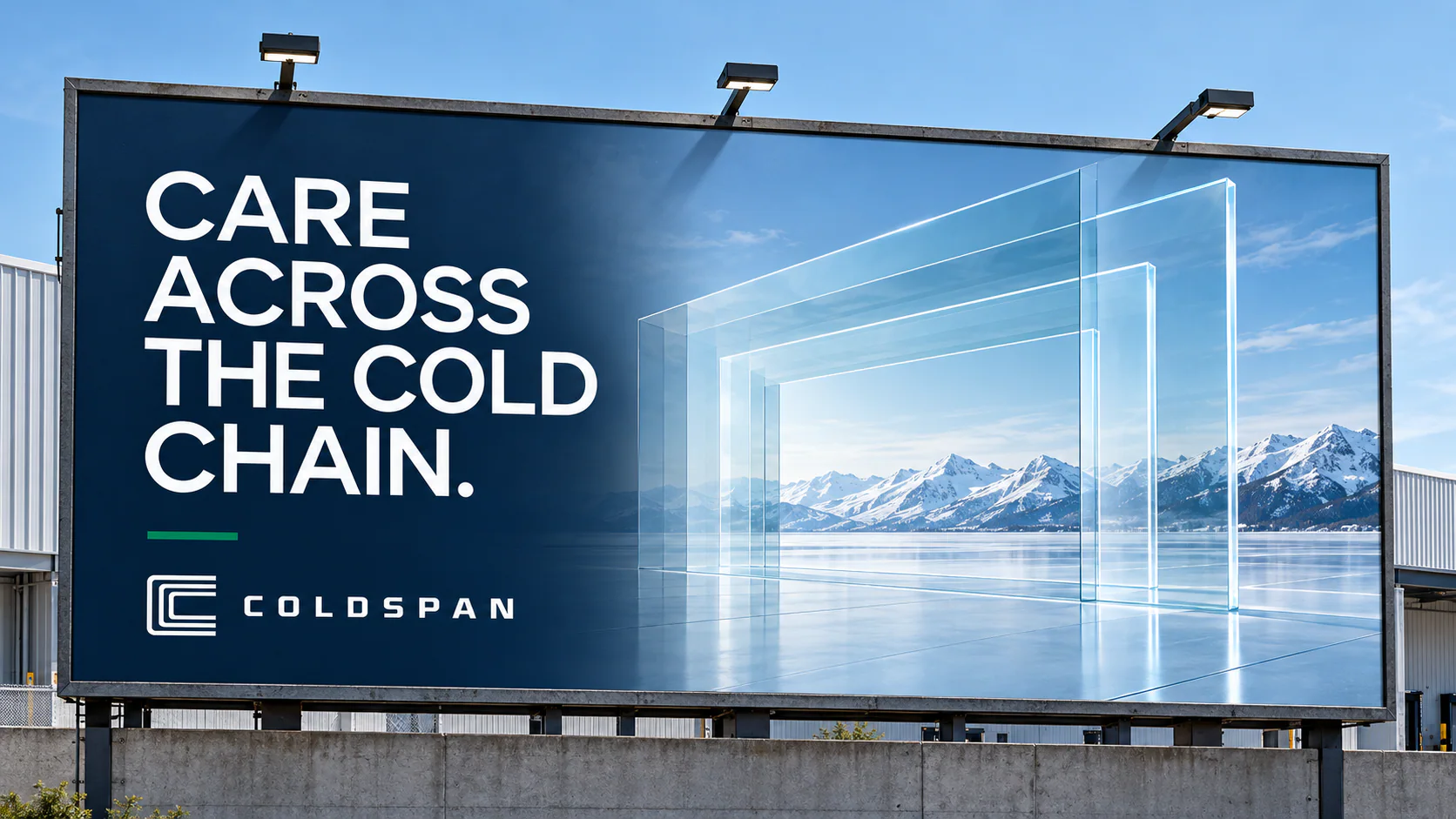 COLDSPAN · Outdoor · placement mockup