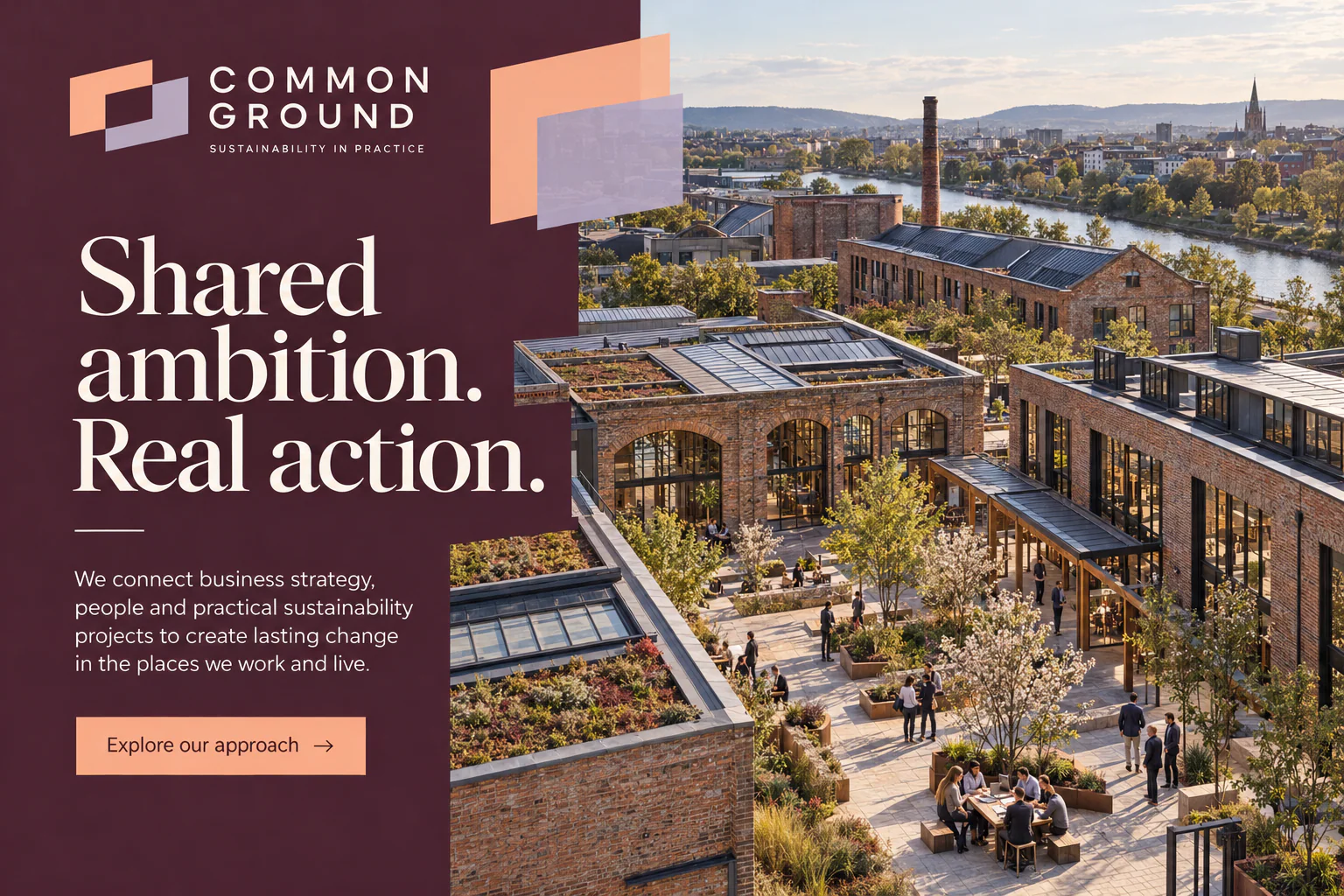 COMMON GROUND · Shared ambition. Real action.