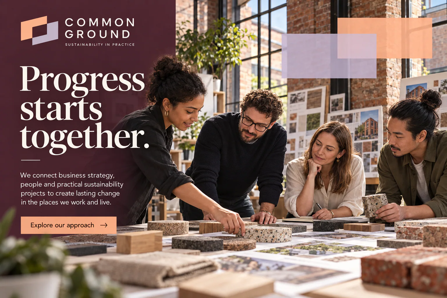 COMMON GROUND · Key visual 3 · Work in progress