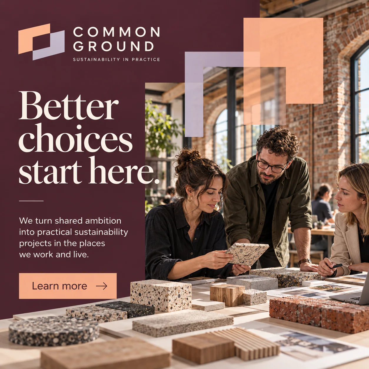 COMMON GROUND · Digital ad 2 · Work in progress