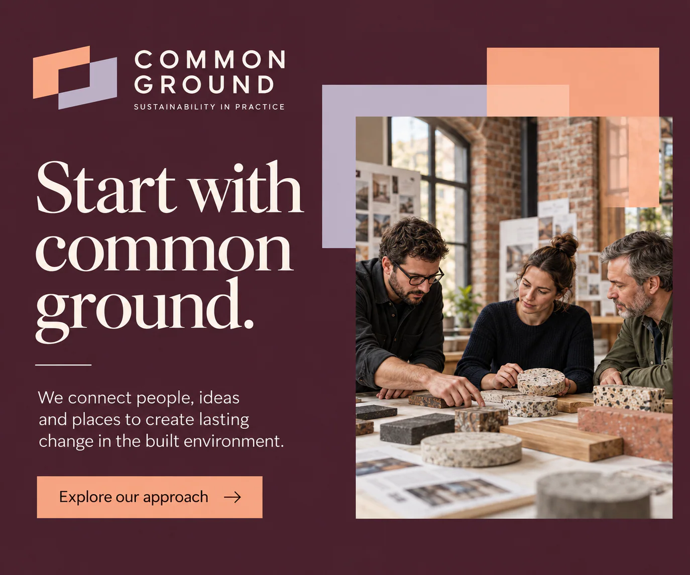 COMMON GROUND · Digital ad 5 · Work in progress
