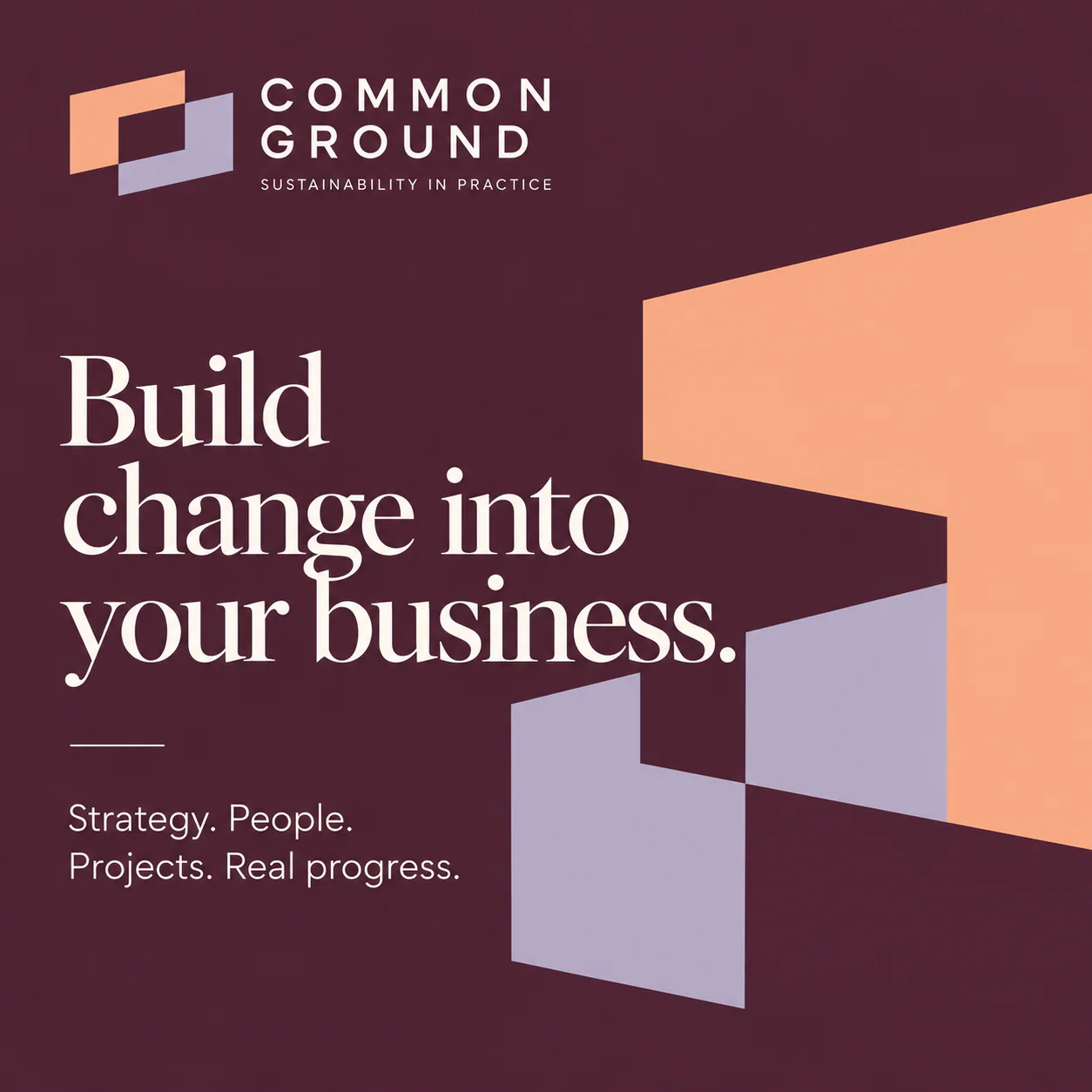 COMMON GROUND · The typographic manifesto