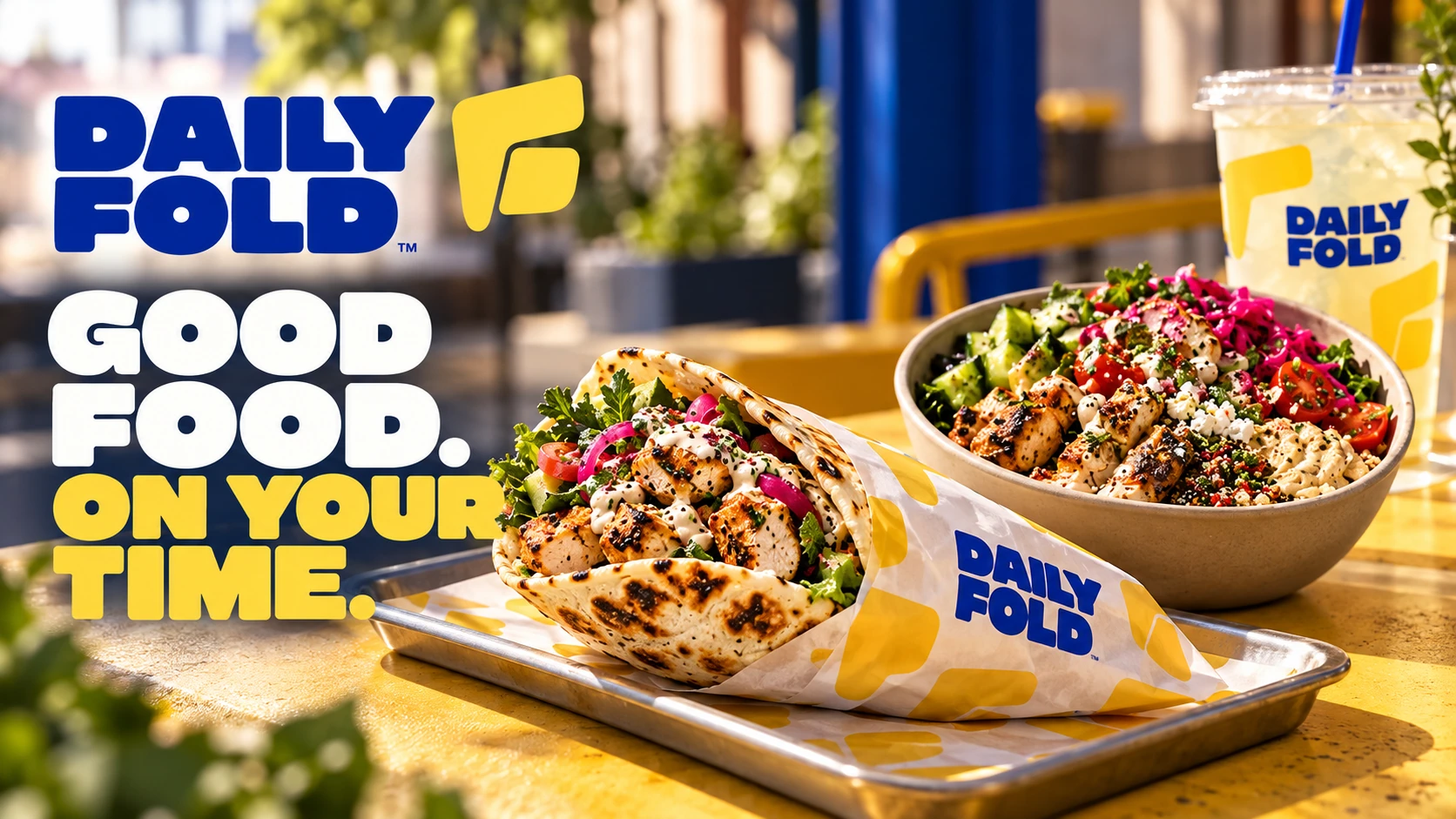 DAILY FOLD · Lunch, sorted.