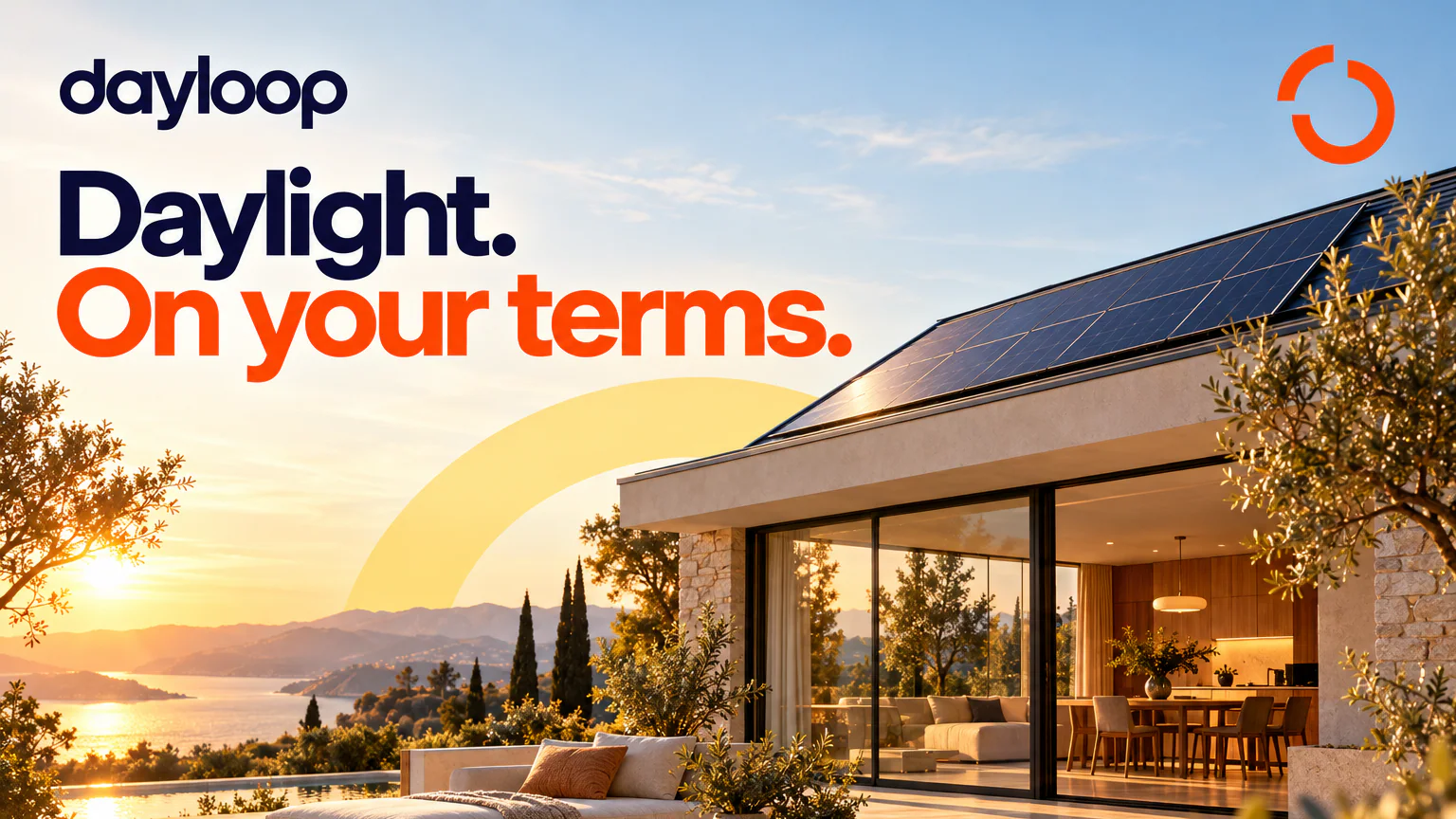 DAYLOOP · Home solar, told through a whole day.