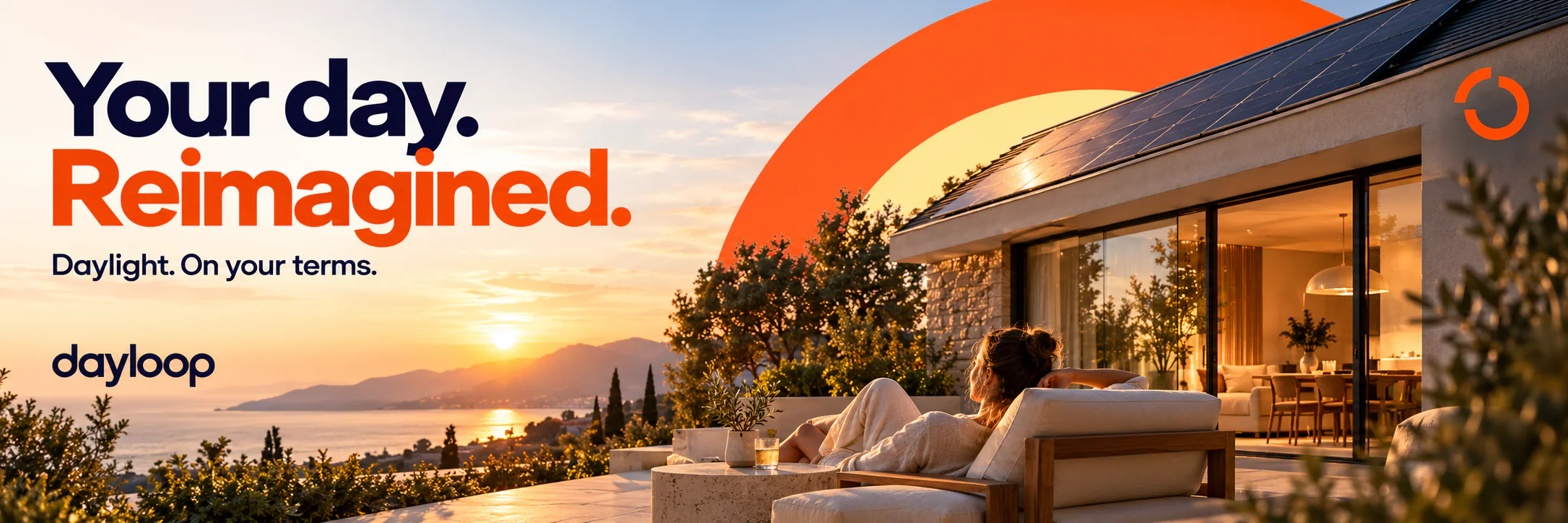 DAYLOOP · Digital ad 4 · Golden hour homes