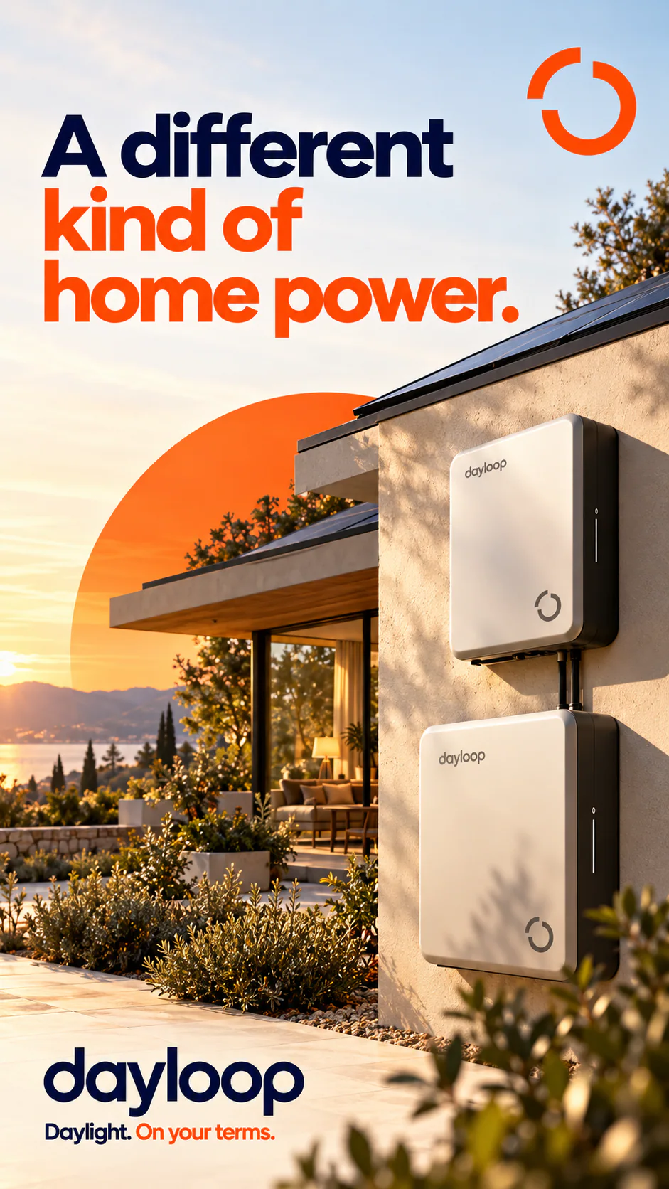 DAYLOOP · Digital ad 5 · Golden hour homes