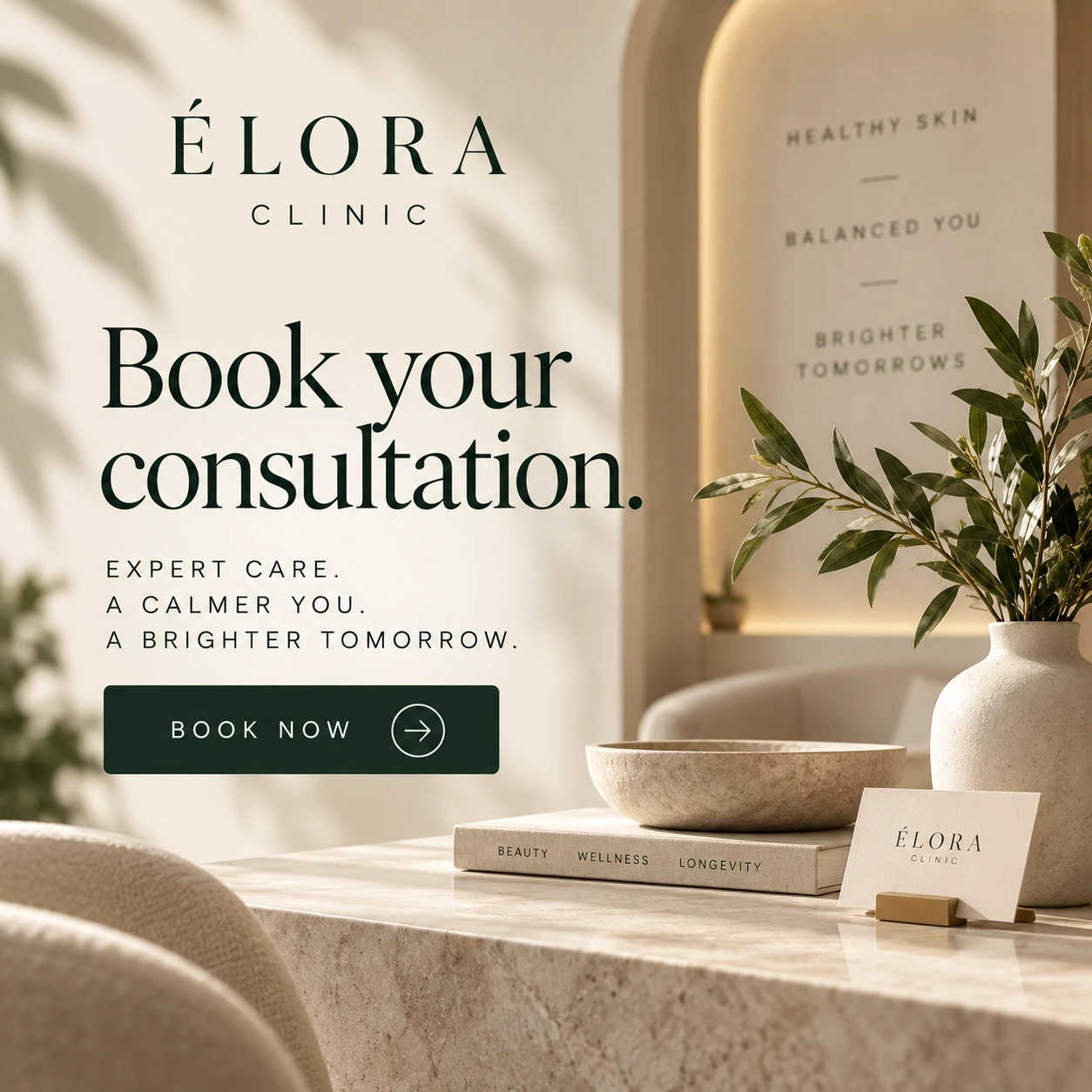 ÉLORA CLINIC · An invitation to continue