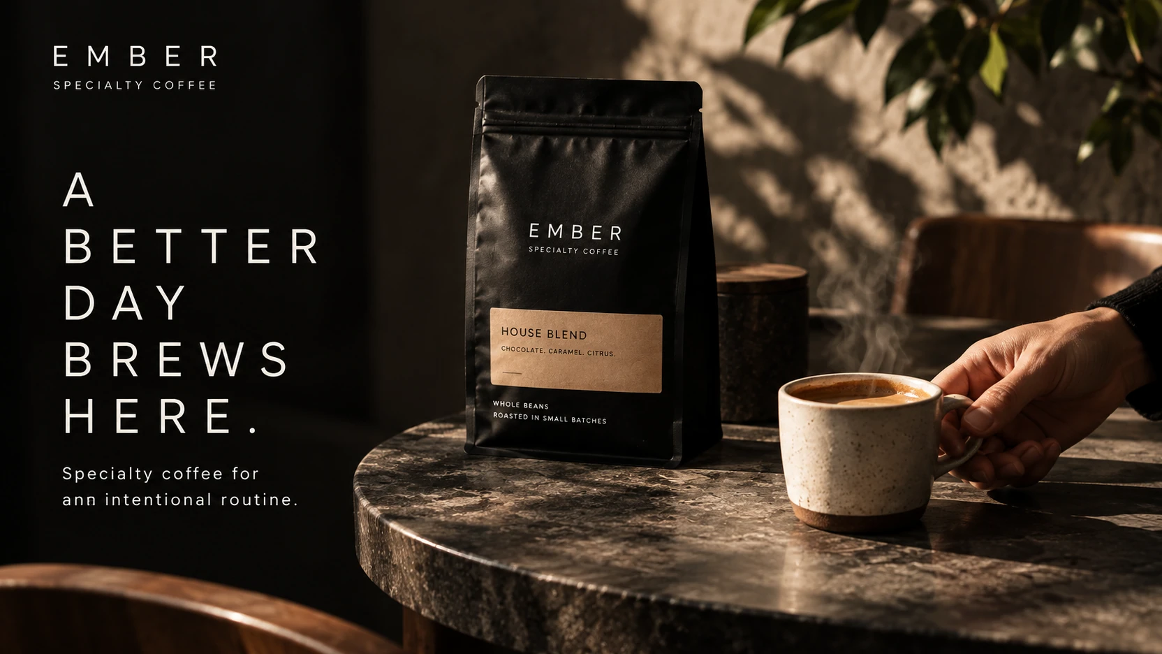 EMBER · Key visuals 002 · House Blend