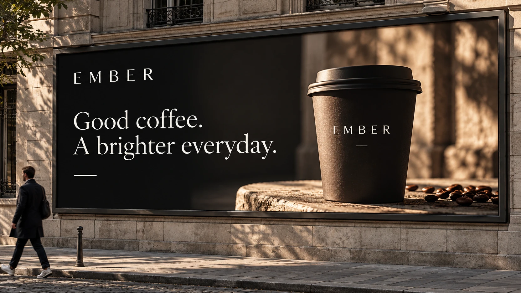 EMBER · Outdoor · placement mockup