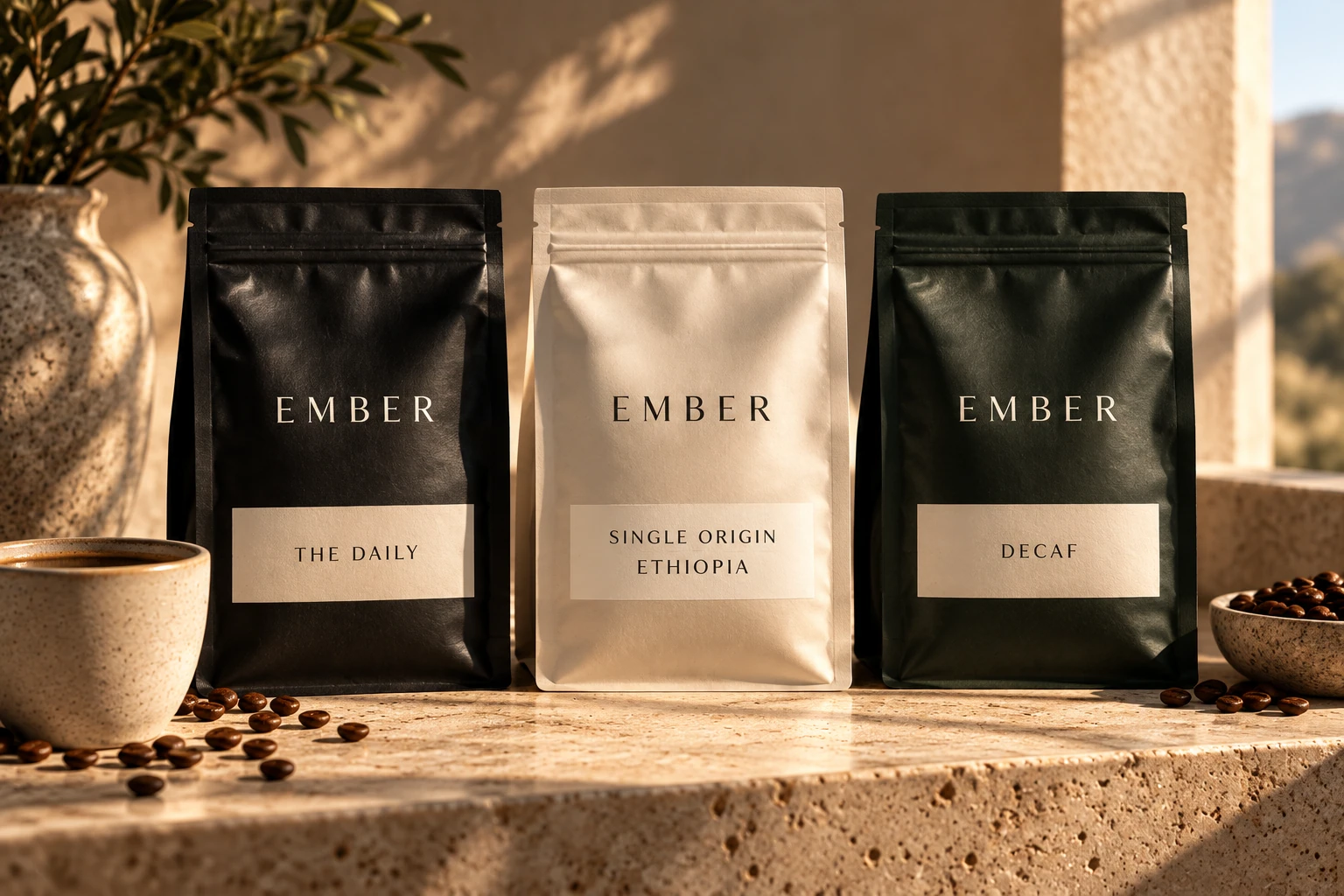 EMBER · Product and packaging · concept