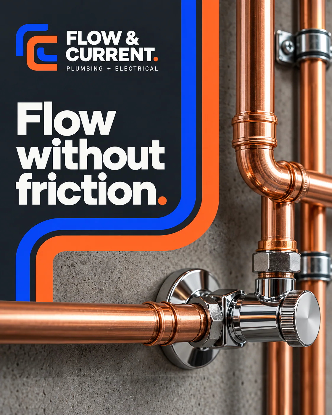 FLOW & CURRENT · Key visual 2 · The conduit line