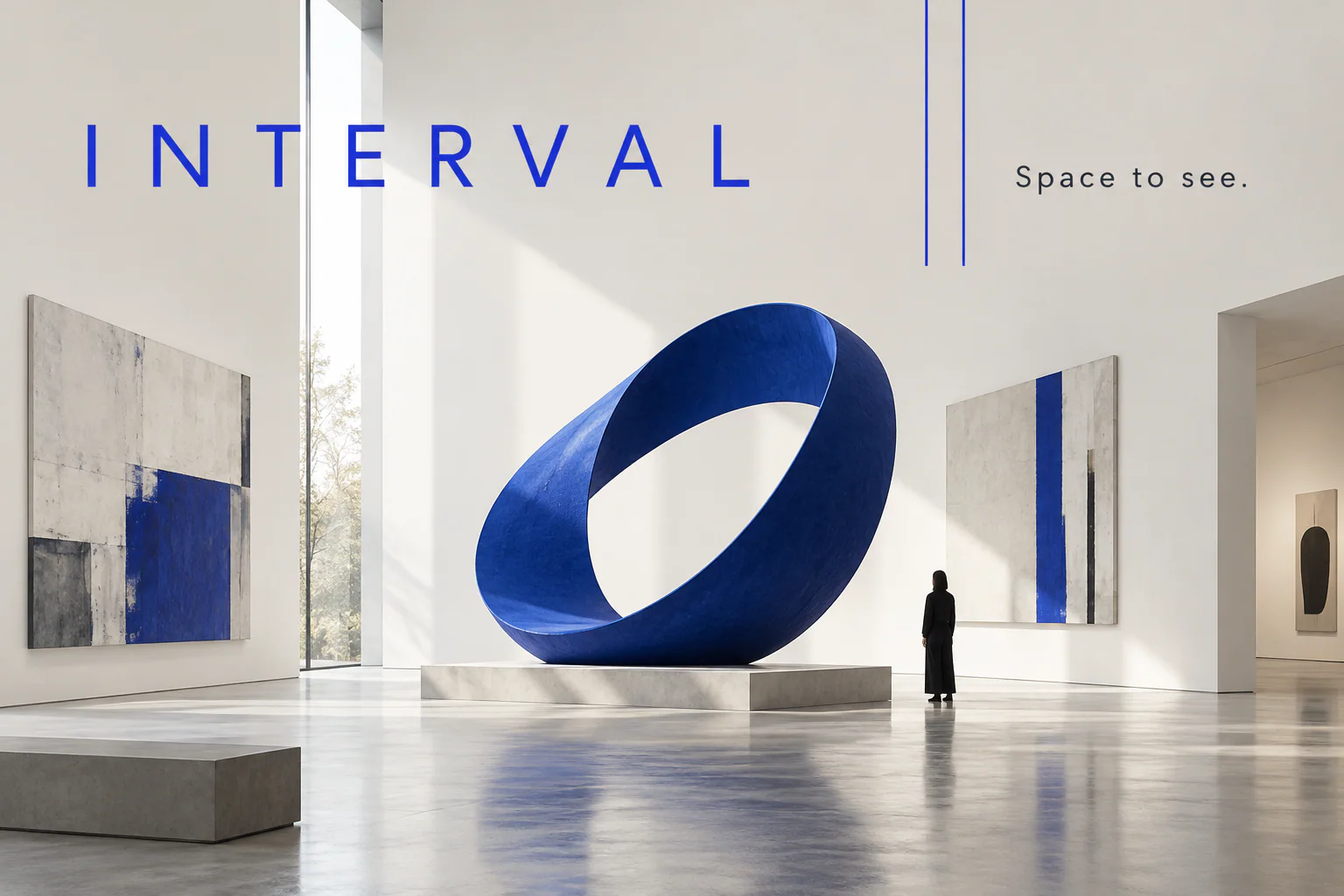 INTERVAL · Space to see.