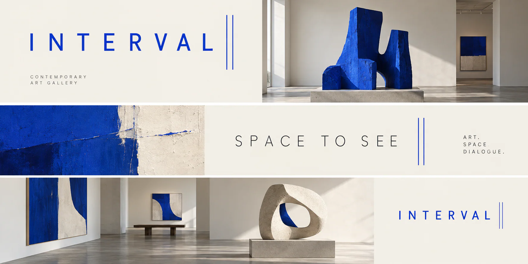 INTERVAL · Digital ad · display format
