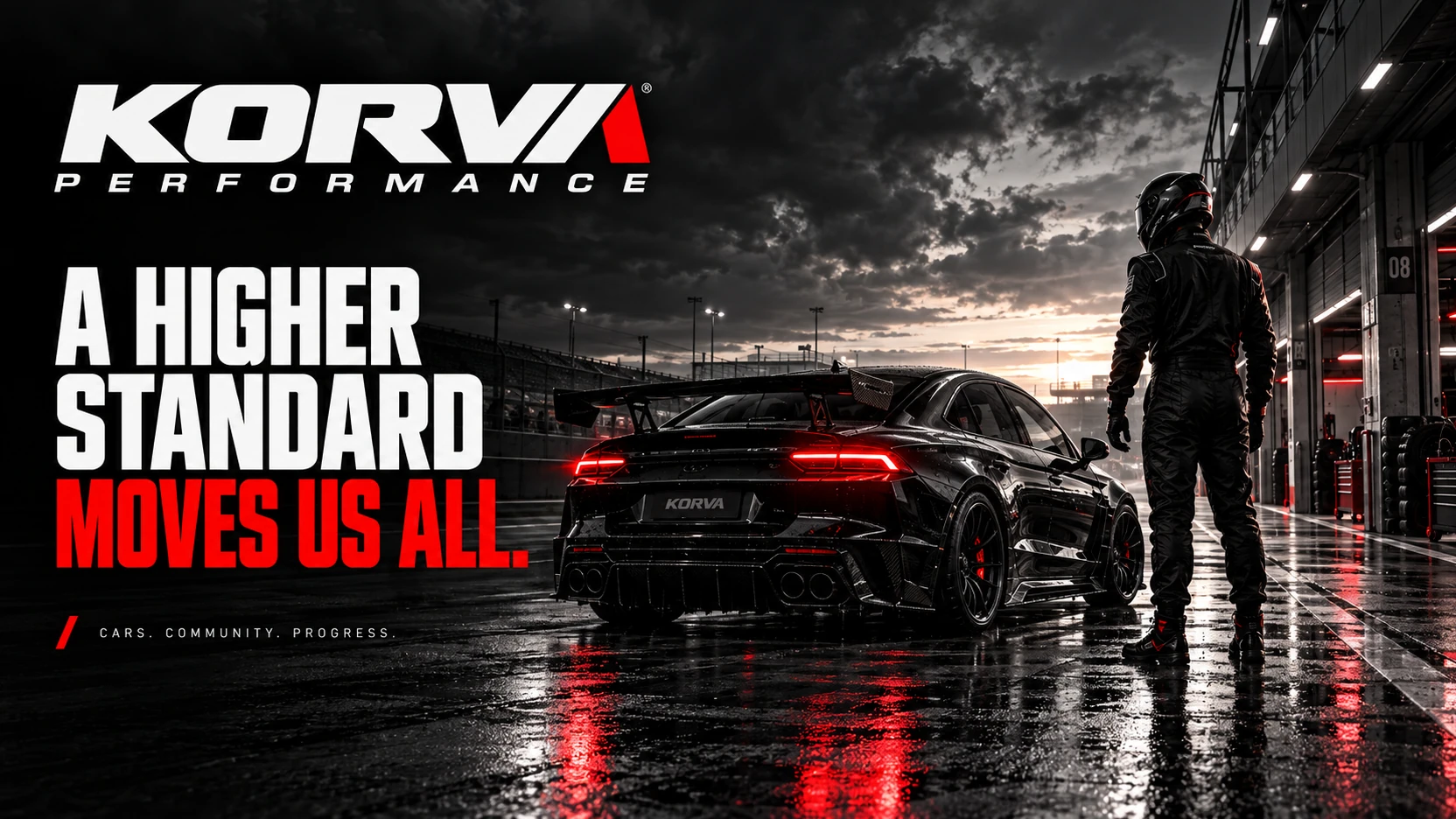 KORVA PERFORMANCE · Key visuals 004 · Car culture