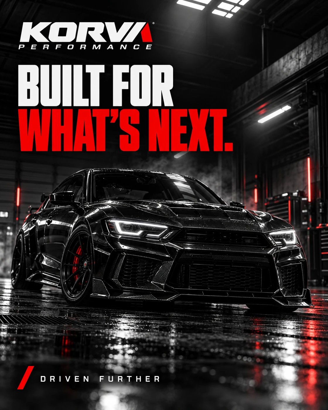 KORVA PERFORMANCE · Digital ads / PPC 007 · The brand standard