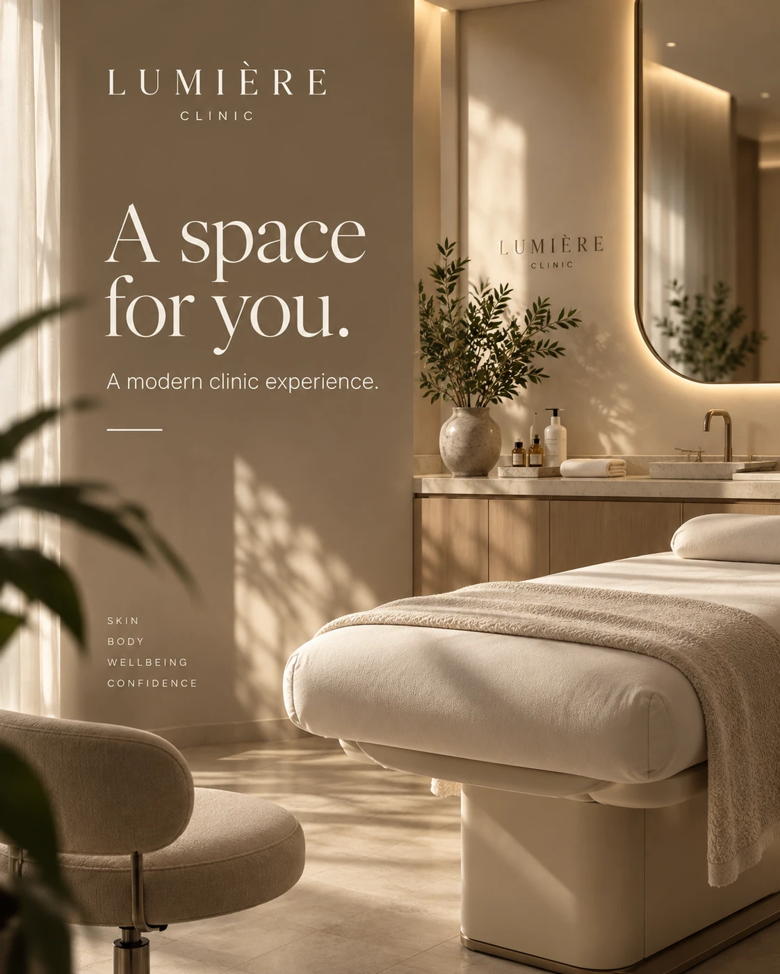 LUMIÈRE CLINIC · Digital ads / PPC 003 · Spa · time for yourself