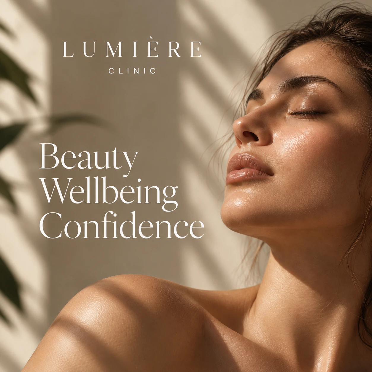 LUMIÈRE CLINIC · Digital ads / PPC 004 · Clinic · calm and clarity